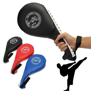 Taekwondo Kick Pads Double Kick Strike Kickboxing Training Combat Target Paddles