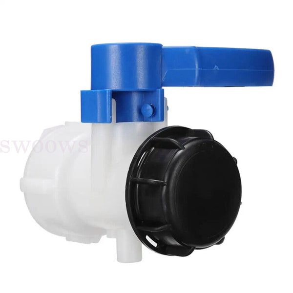 IBC Adapter Valve 75mm Shut-off Valve Outlet Valve For IBC Container Water Tank