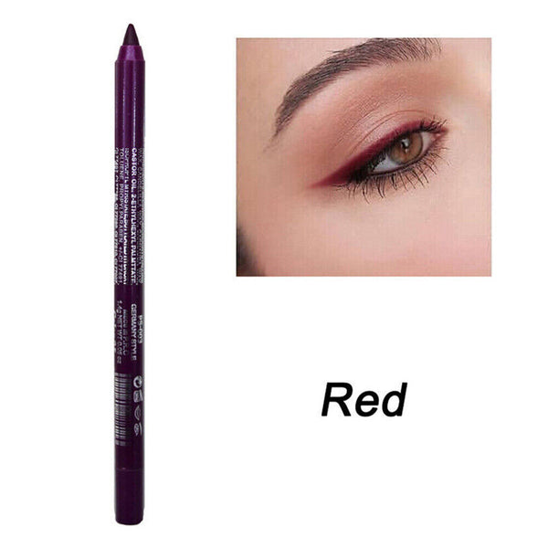 NEW Colorful Eyeliner Pencil Eye Liner Gel Pens Long Lasting Waterpoof  AU