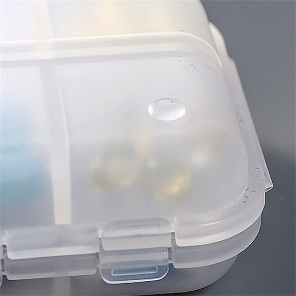 Travel Pill Case Pocket Pharmacy Portable Small Organizer Weekly Medicine Box AU