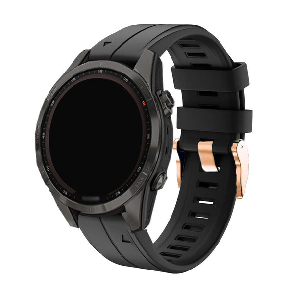 Quick Strap Fit For Garmin Fenix 7S 6S Pro 5S Silicone Wrist Watch Band Buckle