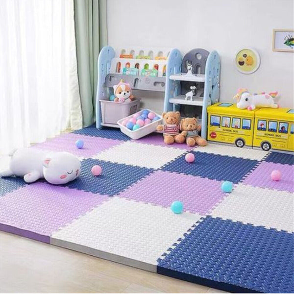 6-24X Interlocking Heavy Duty EVA Foam Gym Flooring Floor Mat Mats Kids Playmat