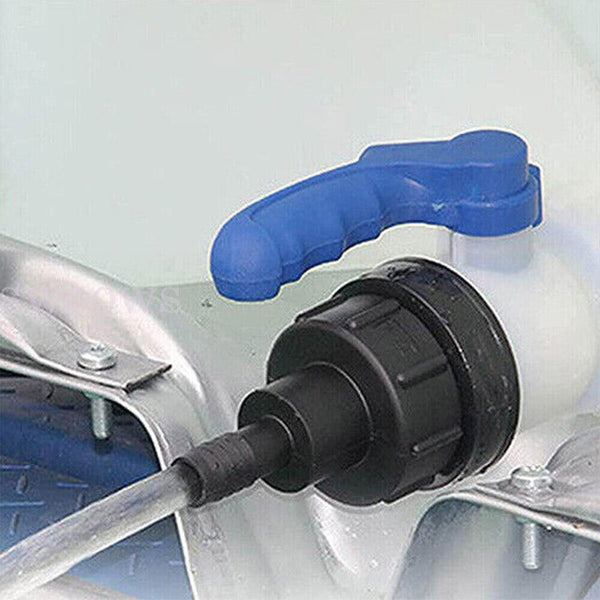 IBC Adapter Valve 75mm Shut-off Valve Outlet Valve For IBC Container Water Tank