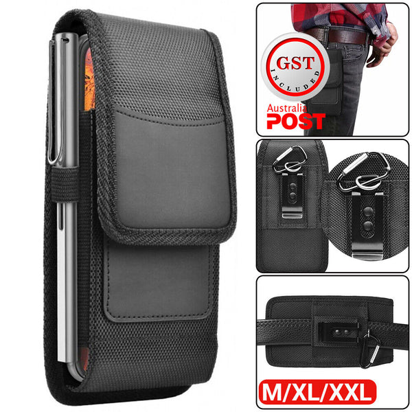 Universal Outdoor Tactical Mobile Phone Pouch Holster Case Bag Hook Holder Belt