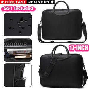 17'' Laptop Shoulder Bag Sleeve briefcase Case Computer bag With Strap