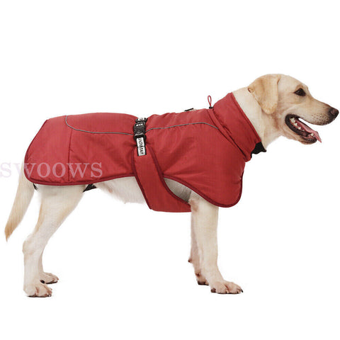 Waterproof Winter Warm Pet Dog Coats Jacket Outdoor Clothes Vest Puppy Coat