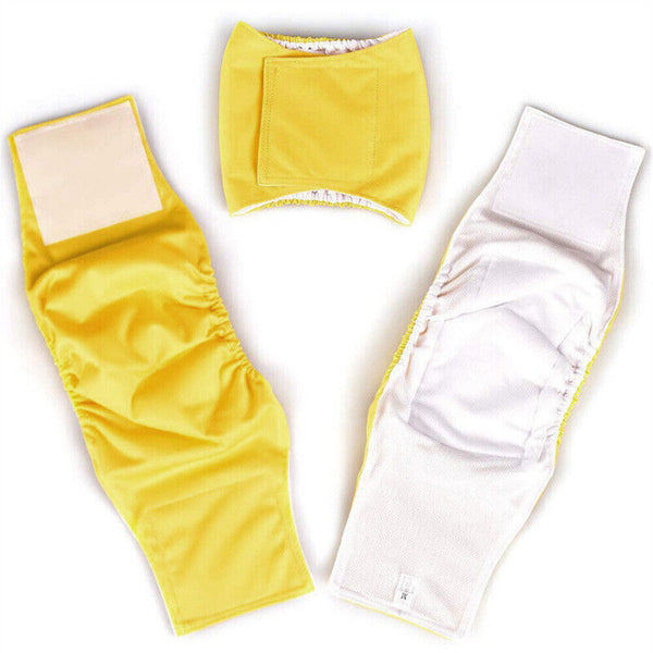 Male Pet Dog Puppy Nappy Diaper Belly Wrap Band Sanitary Pants Underpants XS-XL