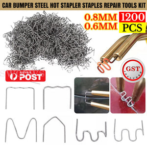 1200pcs Steel Hot Stapler Staples Repair Tools Kit For Plastic Welder Car Bumper