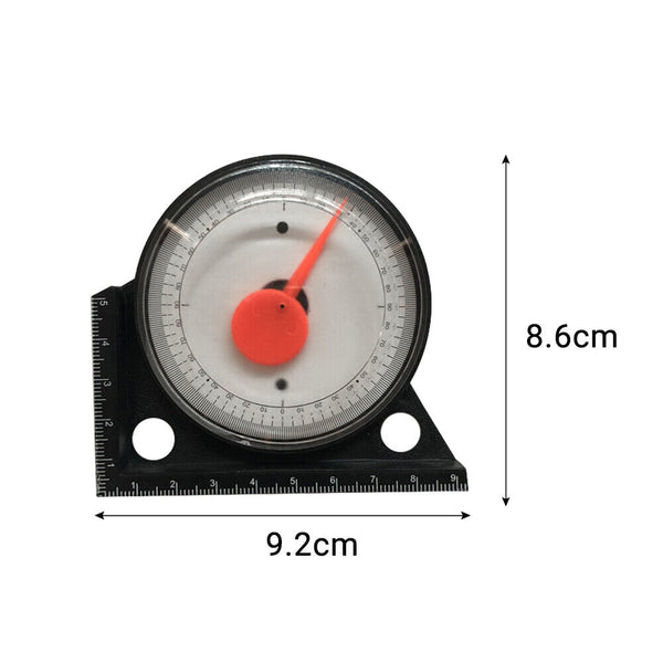 1/2Magnetic Measure Finder Inclinometer Digital Angle Meter Measuring Protractor