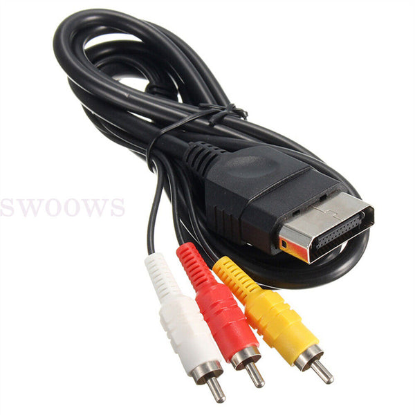 TV AV 3 RCA Cord Audio Video Cable For Microsoft Original/Classic Xbox 1st Gen