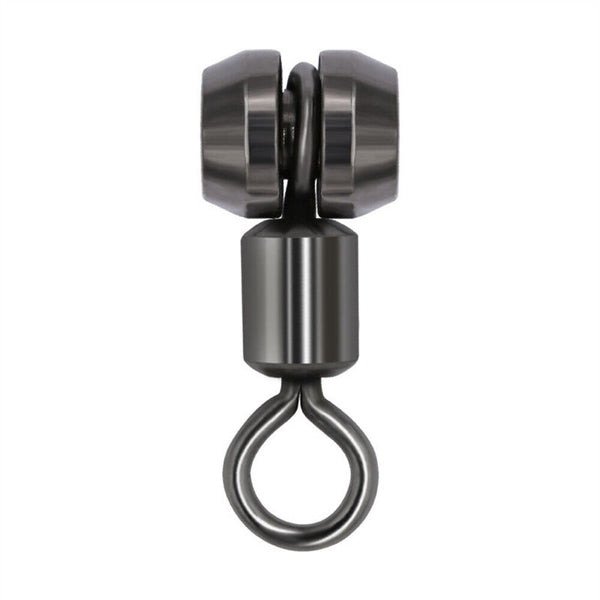 UP50x 3 Way Method Feeder Swivel Black 3 Way Swivel Ring Fishing Accessories