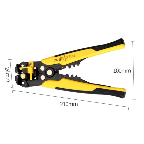 Automatic Electrical Wire Stripper Cutter Pliers Cable Crimper Terminal Tool +