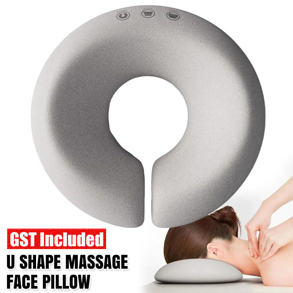 U Shape Massage Table Cradle Face Down Pillow Head Rest Cushion Pad Accessory