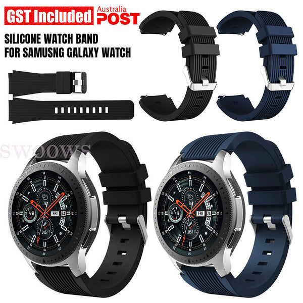 Silicone Sport Band Replacement Soft Strap For Samusng Galaxy Watch Band 46mm