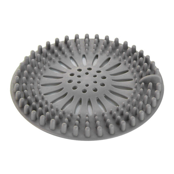 Silicone Drain Cover Sink Catcher Hair Stopper Plug Bathroom Floor Shower Cover