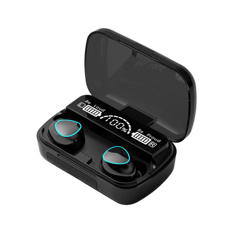 TWS Bluetooth 5.1 Wireless Earbuds Waterproof LED Display Earphones 2023 NEW AU