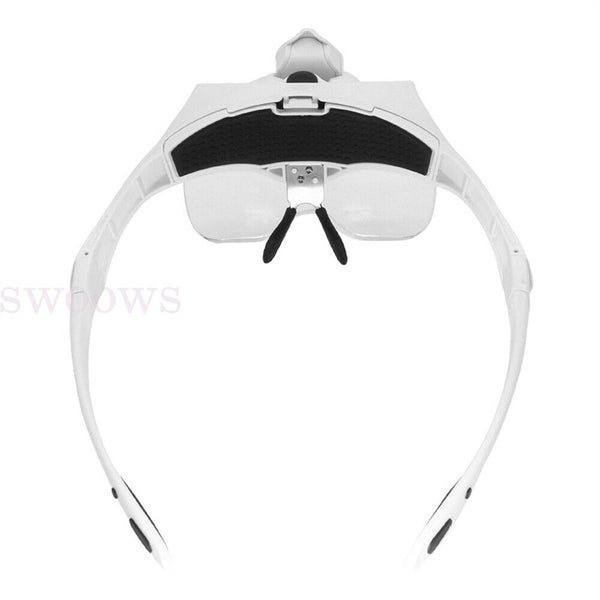 Magnifying Glasses with LED Light for Reading Head Magnifier Makeup Jewellers