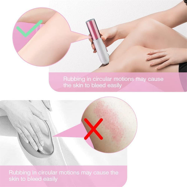 NEW Smooth Glide Epilator for Women Face - Body and Facial Hair Removal A+