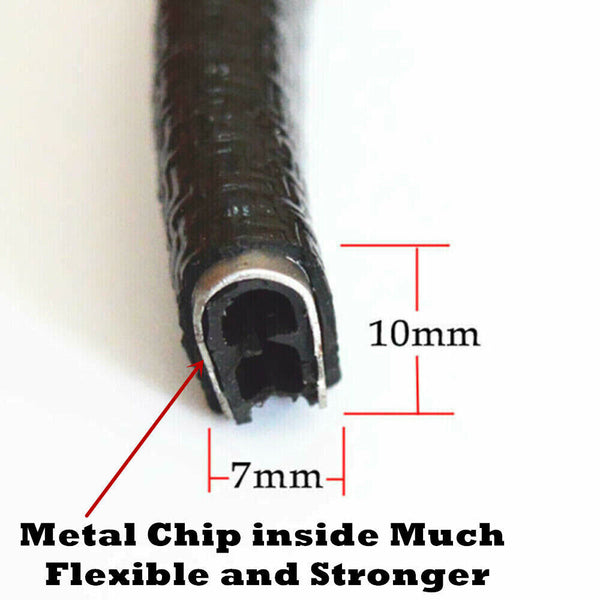 1-2x Car Strip Guard Moulding Trim Door Protector Car Door Edge Guard Protector