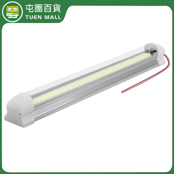 1/2X 72 LED Strip Lights Bar Car Interior Waterproof Lamp Caravan Boat Camping