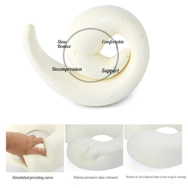 Neck Pillow for Travel Memory Foam Comfortable & Breathable Soft U Shaped Pillow