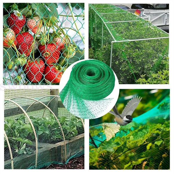 Anti Bird Netting Garden Net Commercial Fruit Tree Pond Protect Cover Pest Mesh