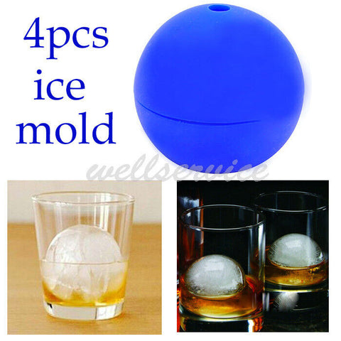 3D Round Star Wars Silicone Ice Cube Tray Ball Maker Whiskey Chocolate Mould DIY