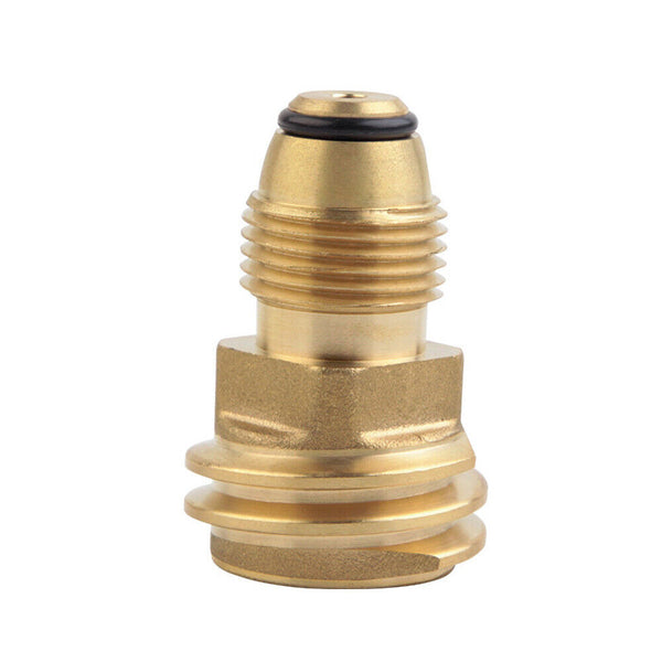 Propane Tank Converts LP Gas Bottle Adapter Valve POL To QCC1 Outlet Brass Parts