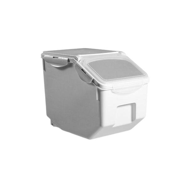 10KG 15KG Pet Dog Cat Food Storage Container Rice Grains Container Box with Lids