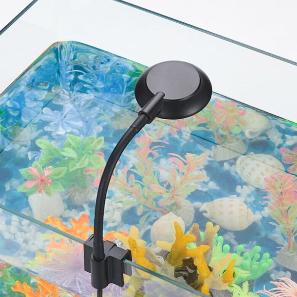 360º Aquarium Light LED Lamp Aqua Plant Fish Tank Lighting Clip-On Bracket Light