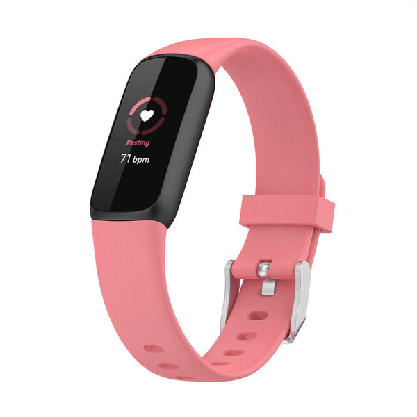 Replacement Waterproof Silicone Wristband Watch Soft Bracelet Fitbit Luxe Band