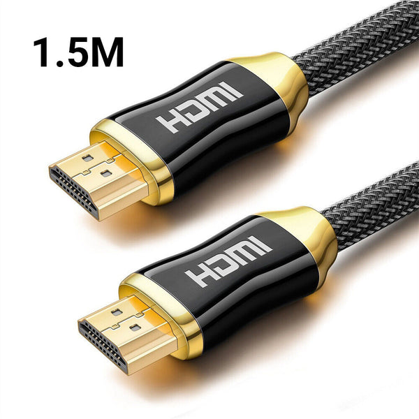 Premium HDMI Cable V2.1 V2.0 8K 4K Ultra HD XBOX PS4 PS5 TV High Speed HEC ARC