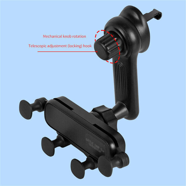 Mini Gravity Car Phone Holder Air Vent Mount for iPhone 15 14 13 Pro Max Samsung