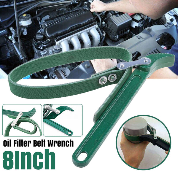 Oil Filter Belt Wrench Puller Strap Spanner Filter Cartridge Removal Tool New AU