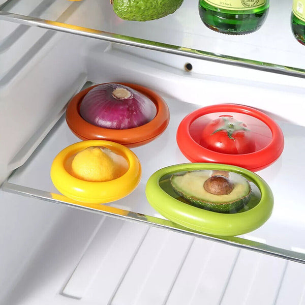 4PCS Fruit Storage Box, Reusable Vegetable Storage Container for Fridge AU STOCK