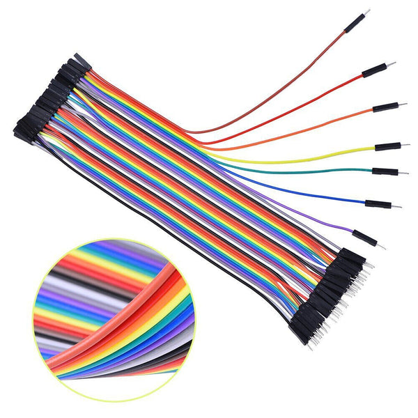 UP200PCS 10/15/30/40CM Dupont Cable Jumper Wire for Arduino RPi breadboard