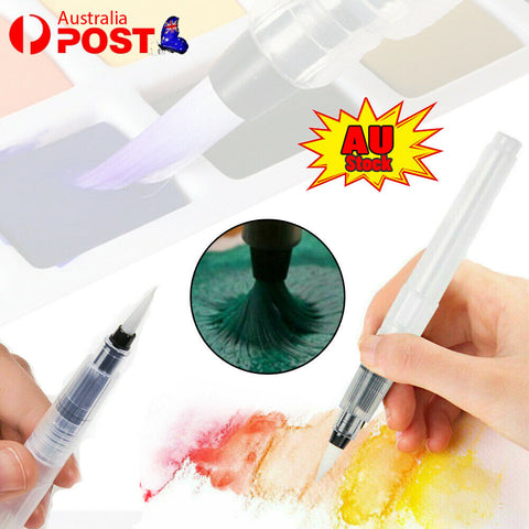 6pcs Water Color Brush Pen for Drawing Refillable Pilot Paint Brush Art Painting