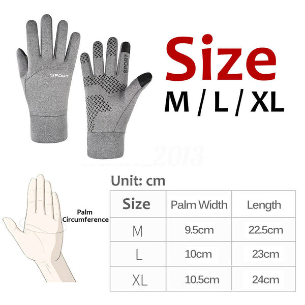 Winter Warm Thermal Outdoor Sports Waterproof Windproof Touch Screen Ski Gloves