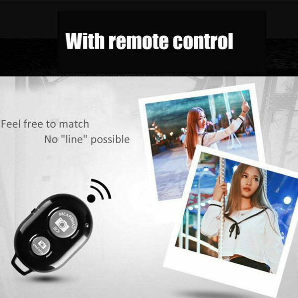 Wireless Bluetooth Remote Control Camera Shutter for iPhone iPad Android Phones