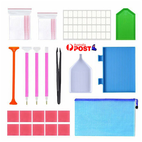 70 Piece Diamond Painting Tools Box 5D Diamond Accessories Diy Art Craft Pen Set