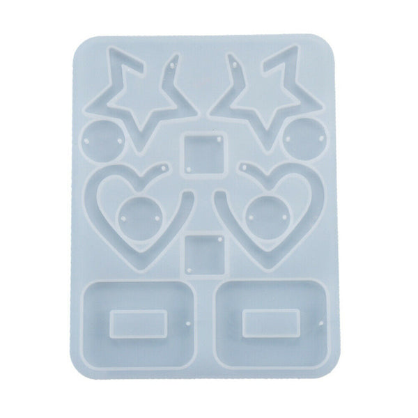 Silicone Pendant Mold Making Jewelry For Resin Necklace Mould Craft DIY Tools