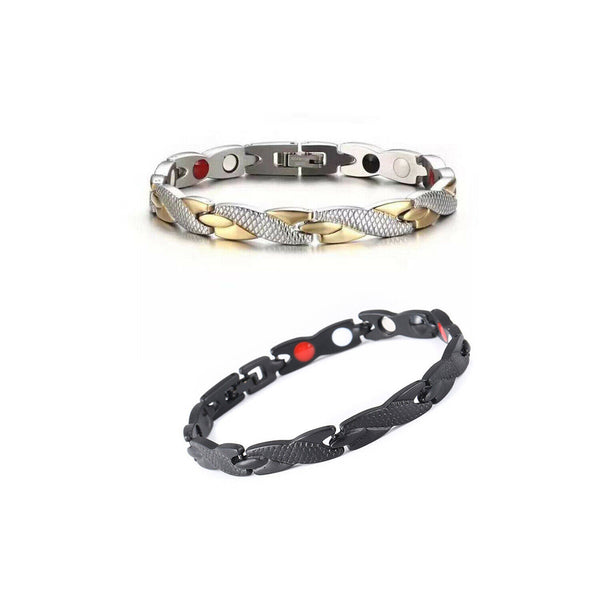 Unisex Bracelet Magnetic Healing Bio Therapy Arthritis Pain Relief Banglele Gift