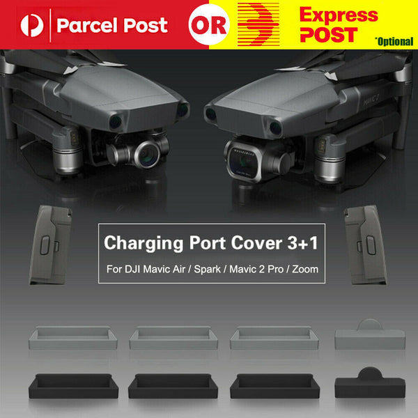 Body Battery Port Anti-Dust Plug Stopper Cap Cover Kit for DJI Mavic 2 Pro/Spark