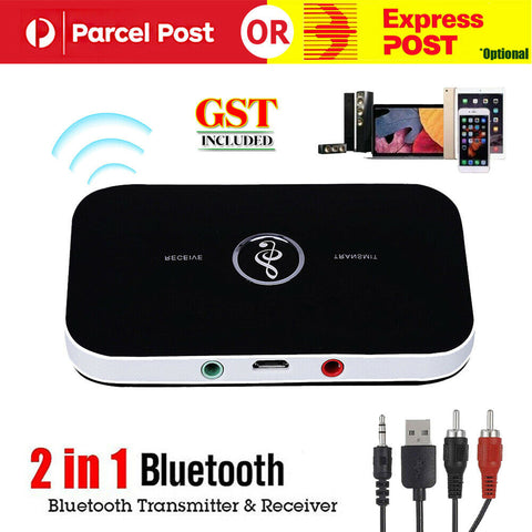 HIFI Wireless Bluetooth 2 in1 Audio Receiver Transmitter 3.5MM RCA Music Adapter