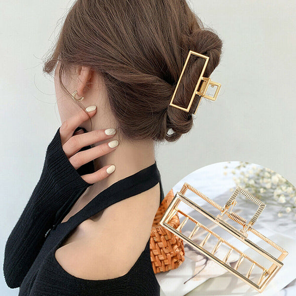 Women Metal Modern Hair Claw Clips Barrette Crab Clamp Hairband Hair Accessories