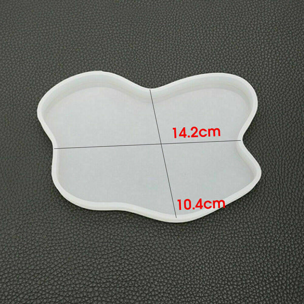 Coaster Resin Casting Mold Epoxy Mould Silicone Jewelry Agate Making Tool Craft