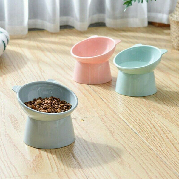 Elevated Cat Dog Pet Bowl Feeder Food Water Raised Lifted Stand Bowls AU Stock