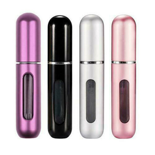 Portable Perfume Atomiser Refill Travel Bottle Mini Pump Spray Scent Pocket 5ML