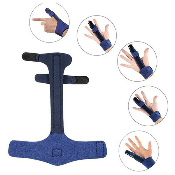 Trigger Finger Splint Support Brace Fracture Recovery Corrector Fix Pain Relief