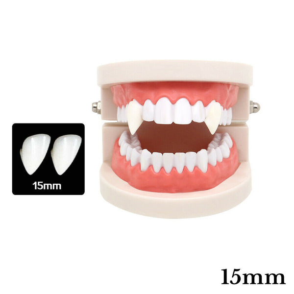 DIY Halloween Costume Party Props Vampire Zombie Werewolf Resin Fangs Tooth Cap